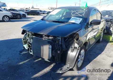 2018 Nissan Versa 1.6 Sv из США, поврежденный, VIN 3N1CN7AP7JL882827